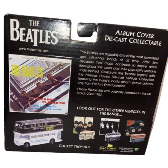 The Beatles Die-Cast Album Cover Collectible 5 in. L x 3 in. W The Factory - Picture 3 of 3